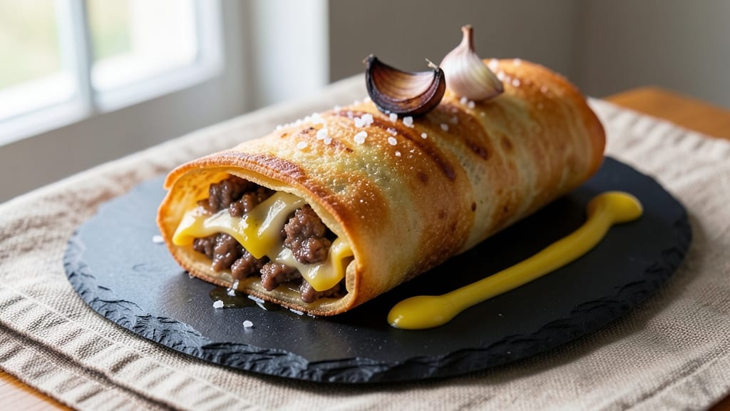 Beef and Cheese Egg Rolls Recipe: Crispy Tortilla Bites with Melty Centers
