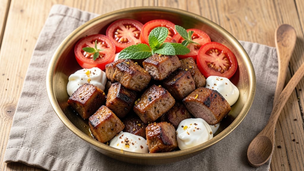 Afghani Beef Tikka Recipe: Charred Skewers with Yogurt and Mint Magic