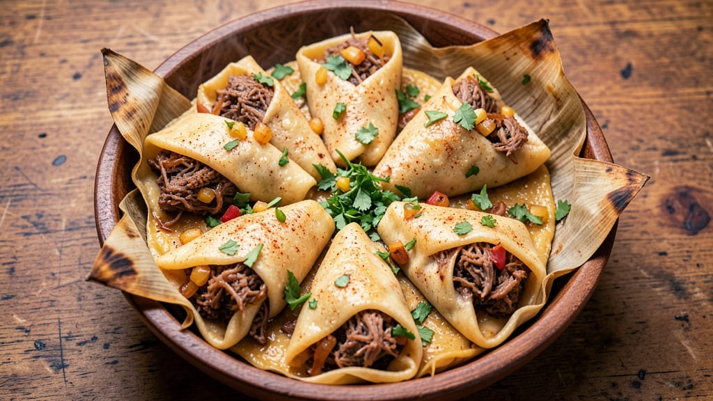 Authentic Mexican Beef Tamales Recipe From Scratch: Homemade Masa and Spiced Filling in Layers