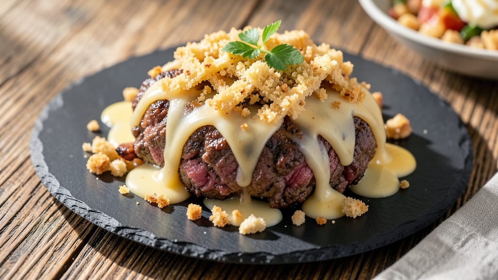 Beef and Bread Recipe: Crispy Stuffing Bites With Melty Cheese