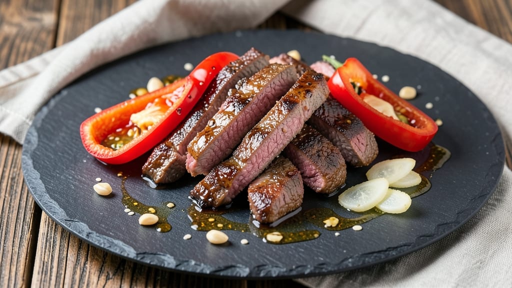Beef and Red Pepper Recipe: One-Pan Stir-Fry With Crisp-Tender Peppers