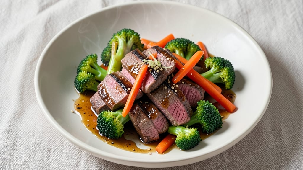 Beef and Broccoli with Carrots Recipe: Stir-Fried Soy-Ginger Crispness in 20 Minutes