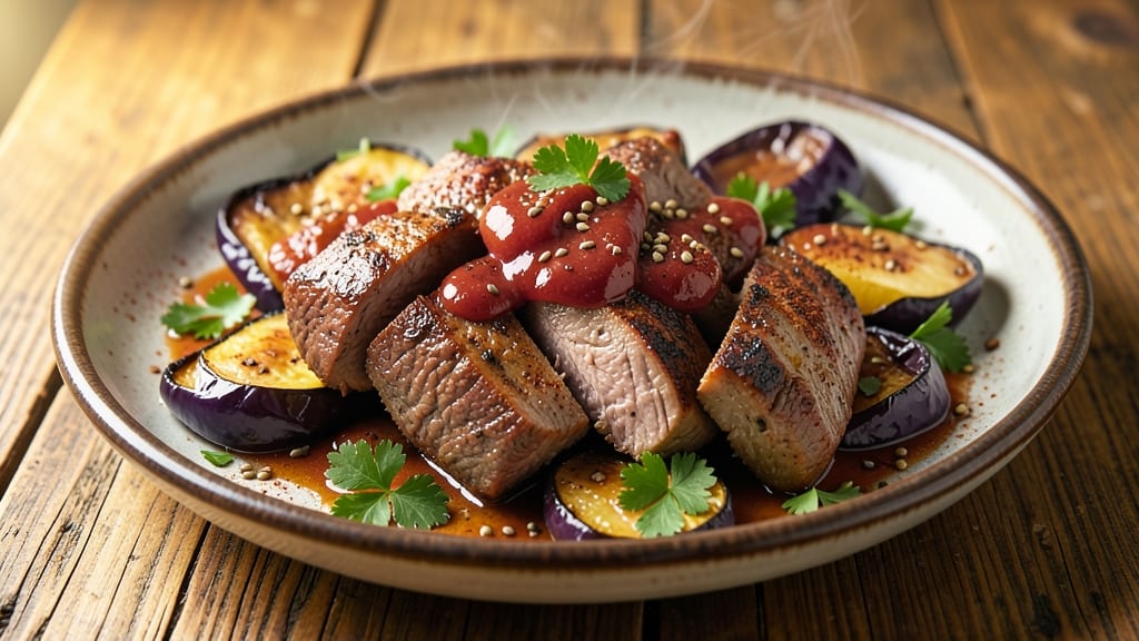 Beef Aubergine Recipe: Earthy Spice Braise with Tender Meat and Eggplant