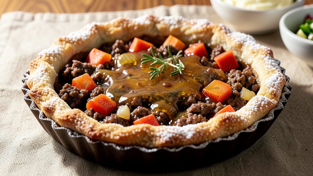 Aussie Beef Mince Pies Recipe: Flaky Pastry Hugs Rich Meat Filling