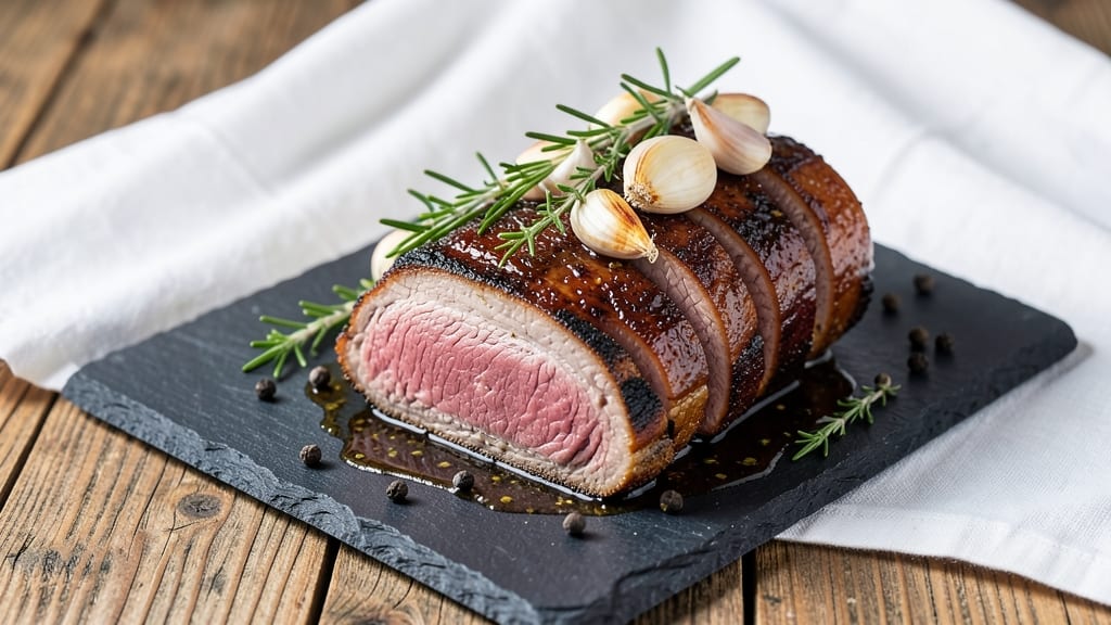 Angus Beef Bottom Round Roast Recipe: Reverse-Seared Crust Meets Juicy Pink Core