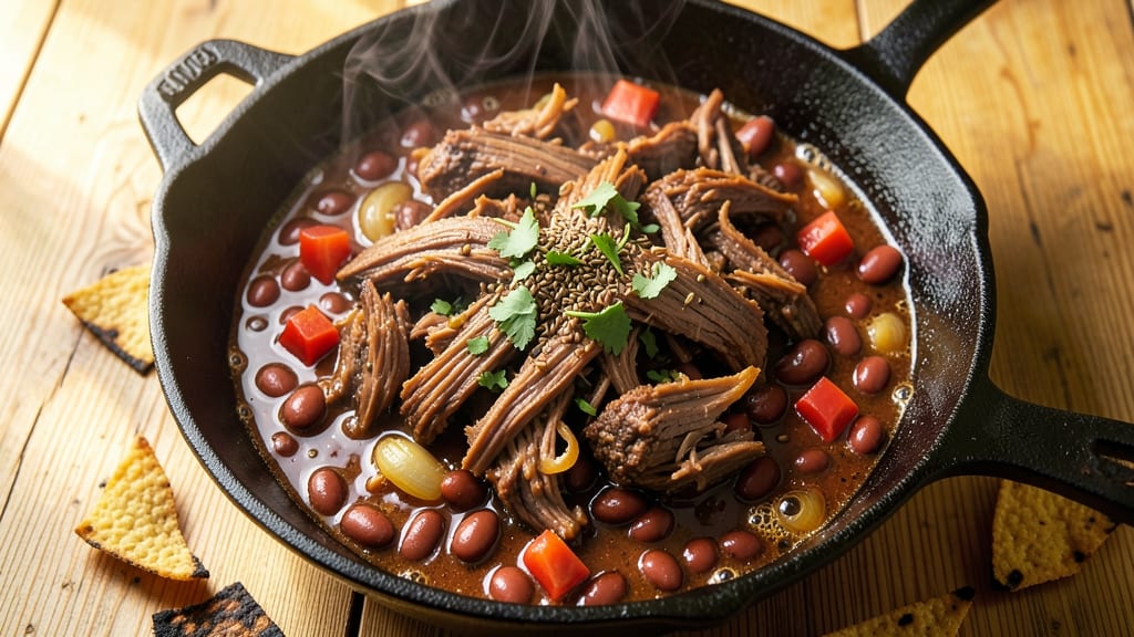 BBQ Beef Chili Recipe: Deep Smoky Flavor With Meat That Melts Away