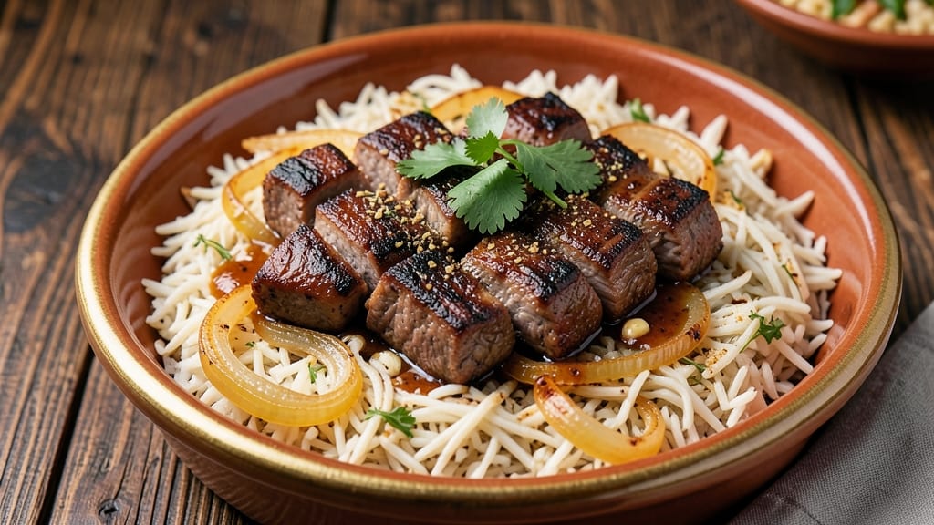Basmati Rice With Beef Recipe: Fragrant Spice-Infused One-Pan Dinner