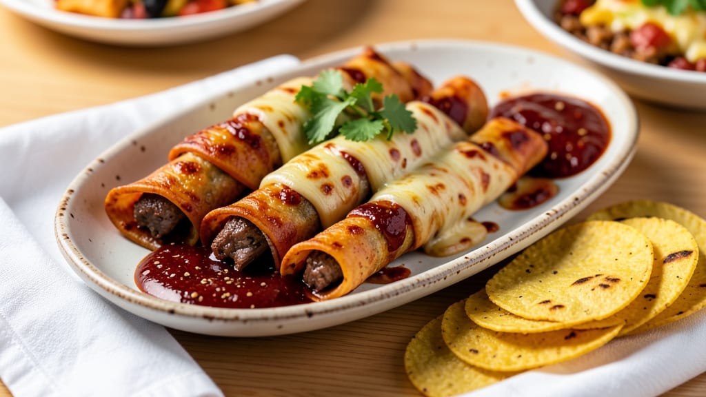 Authentic Beef Flautas Recipe: Crispy Tortilla Wraps With Gooey Cheese Inside