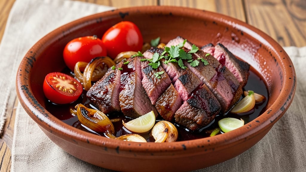Beef Ajou Recipe: French-Style Braised Beef With Red Wine Depth