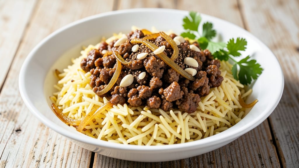 Basmati Rice and Ground Beef Recipe: Fragrant Spiced Pilaf With Tender Meat Threads