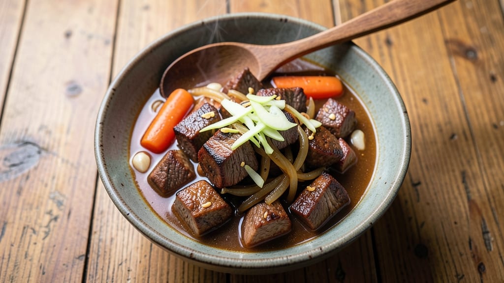 Asian Beef Stew Recipe Slow Cooker: Slow-Cooked Umami Bomb With Tender Beef Threads
