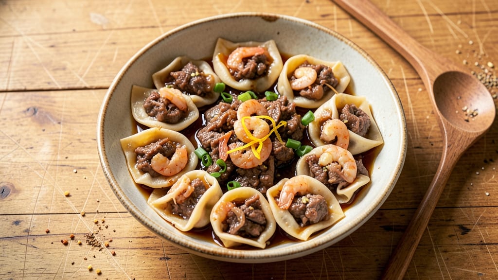 Beef and Shrimp Siomai Recipe: Steamed Dumplings With Savory Pork and Seafood Filling