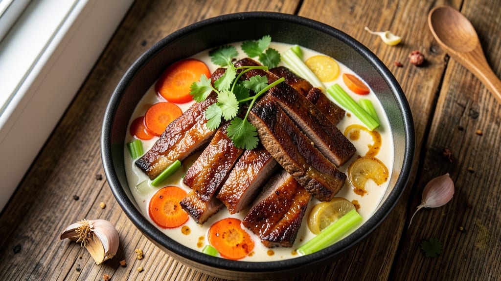 Beef Back Ribs Soup Recipe: Slow-Braised Collagen-Rich Broth With Shatterproof Meat