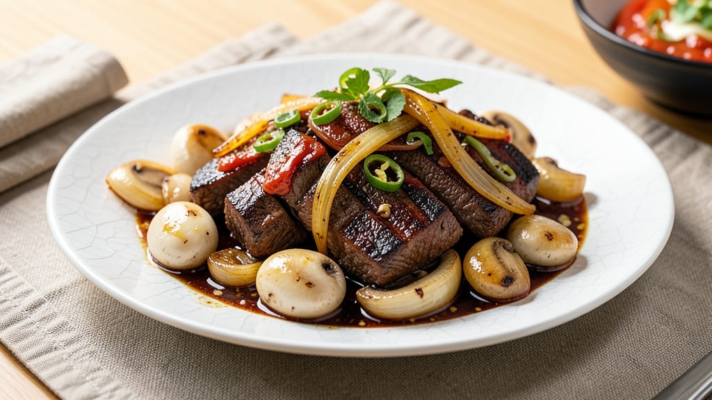 Beef and Mushroom Panlasang Pinoy Recipe: One-Pan Umami Bomb With Tender Beef Threads