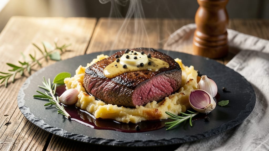 Angus Beef Chuck Steak Recipe: Reverse-Seared Crust With Buttery Threads Inside