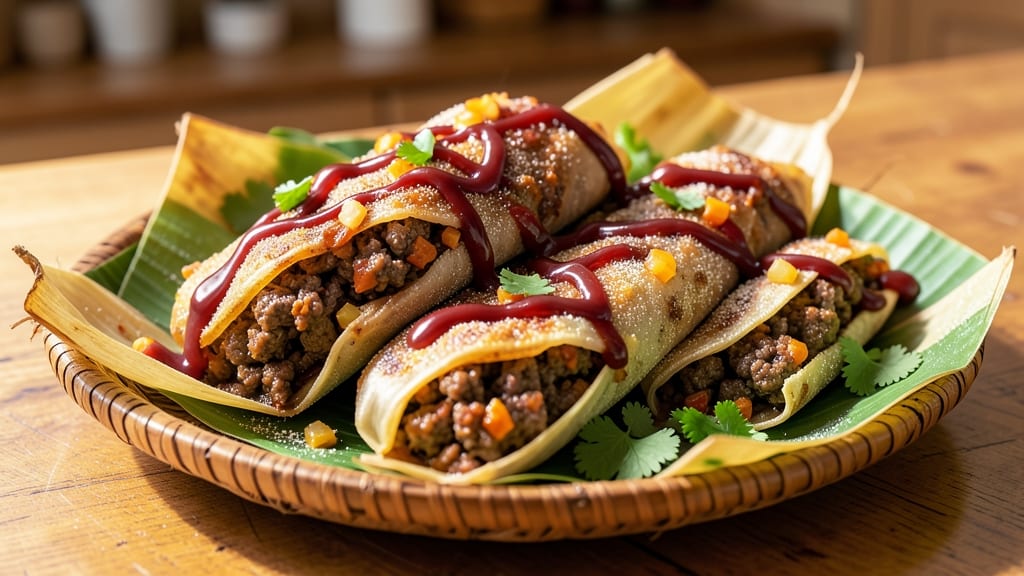 Authentic Mexican Ground Beef Tamales Recipe: Steamed Corn Dough Wrapped in Banana Leaf Magic