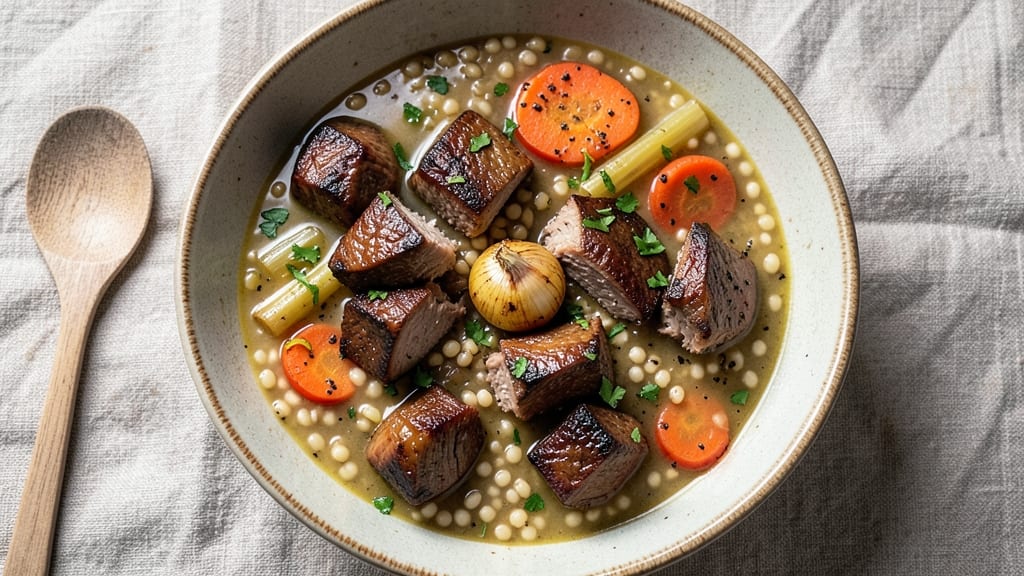 Beef Barley Soup Recipe With Leftover Beef Roast: Hearty Roast-Inspired Depth in One Pot