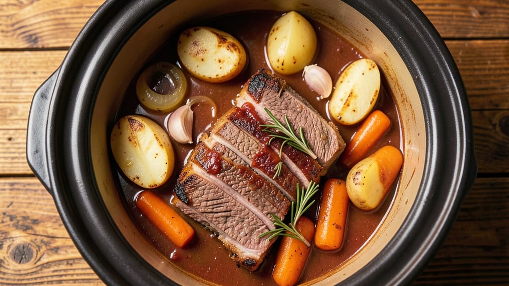 Amazing Crock Pot Beef Stew Recipe: Deep Umami Richness From Slow-Simmered Beef