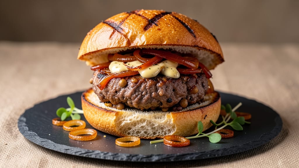 Beef and Lentil Burgers Recipe: Hearty Plant-Powered Patties With No Dryness