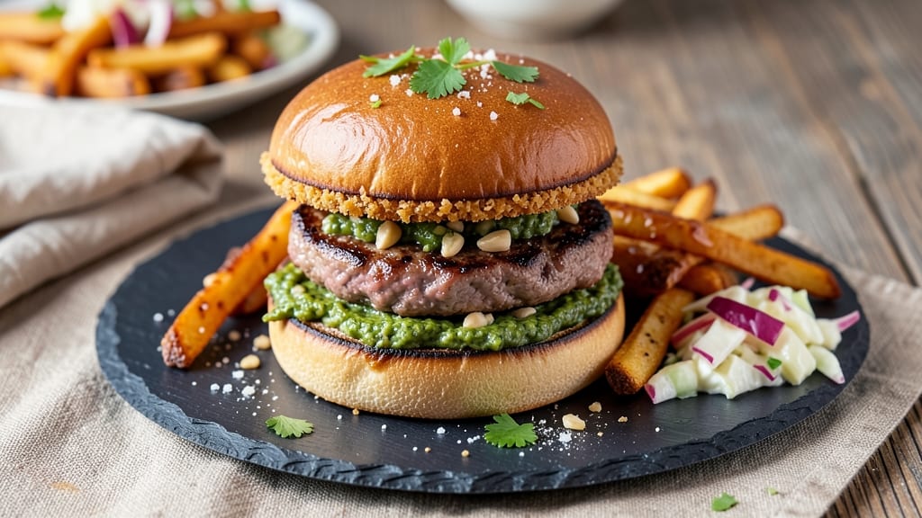 Beef and Turkey Burgers Recipe: Juicy Blend With Herb-Crusted Crunch