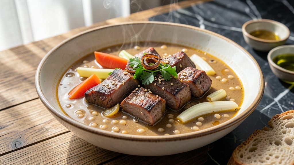 Beef Barley Soup Recipe With Leftover Prime Rib: Prime Rib Upgrade With Deep Umami Richness