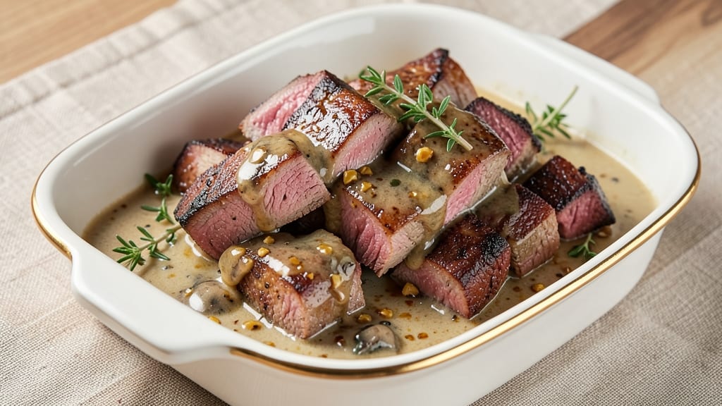 Beef and Mushroom Pressure Cooker Recipe: Umami-Packed Richness in 25 Minutes