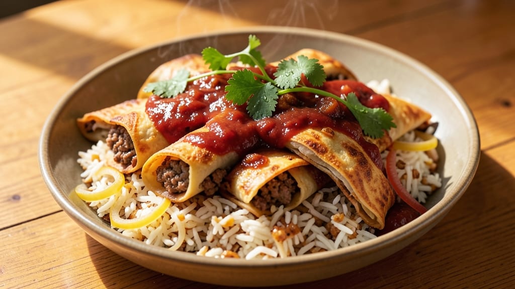Authentic Ground Beef Chimichanga Recipe: Crispy Tortilla Wrapped Comfort in 30 Minutes