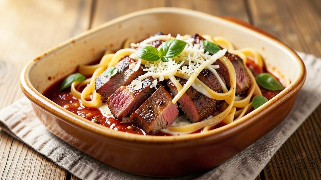 Beef Baked Pasta Recipe: Cheesy Crust and Fork-Tender Meat
