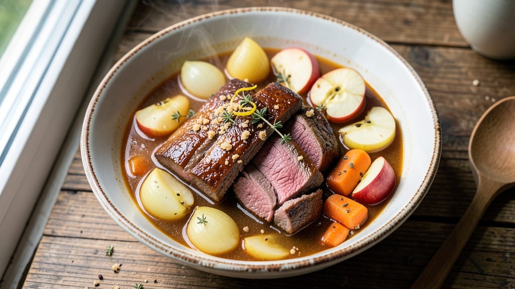 Apple Cider Beef Stew Recipe: Rachael Ray's Spiced Apple-Caramelized Comfort
