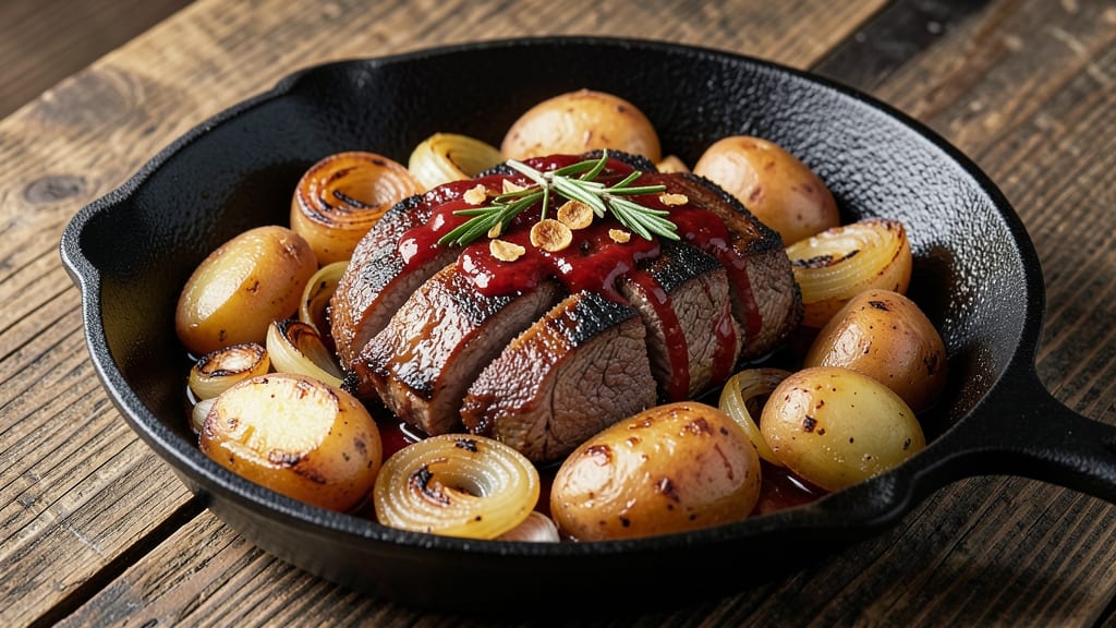 Beef and Potato Bake Recipe: Crispy Top, Melty Cheese Layers