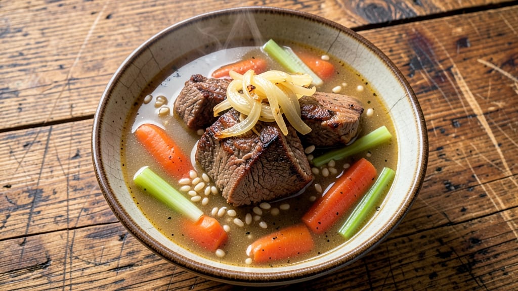 Beef Barley Soup Recipe Without Tomatoes: Hearty Winter Warmth With Savory Herb Depth