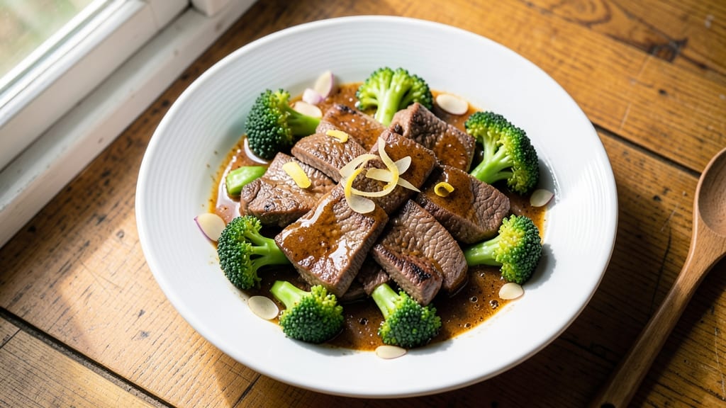 Beef and Broccoli Recipe No Sugar: Wok-Fired Crisp With Silky Soy-Ginger Balance