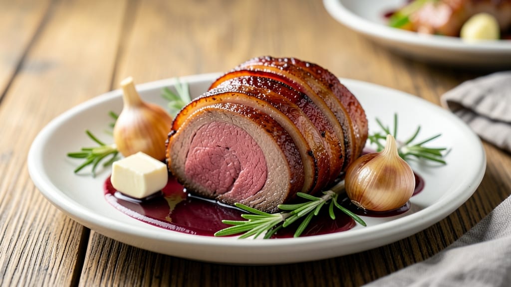Bacon-Wrapped Beef Tenderloin Recipe: Oven-Baked Juiciness With Crispy Edges