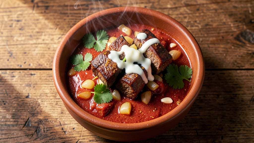 Authentic Beef Vindaloo Recipe: Spiced Tomato-Coconut Heat That Lingers