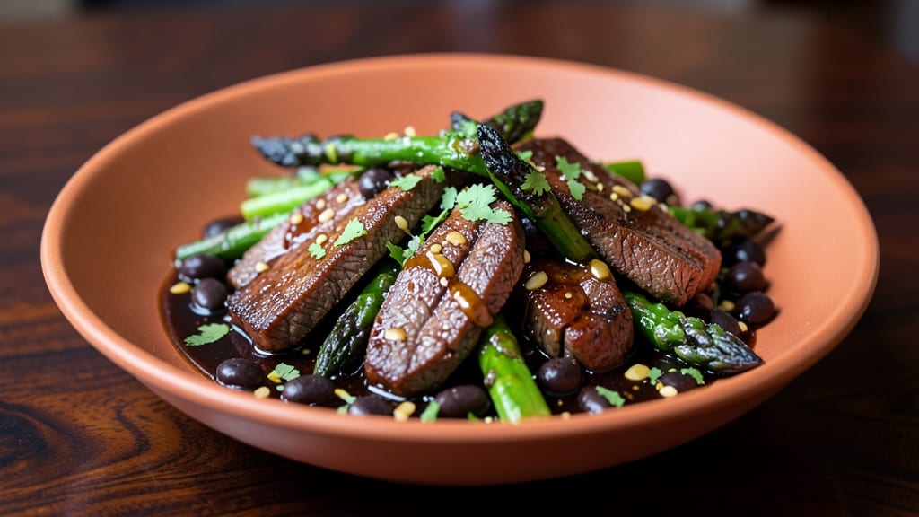 Beef Asparagus Black Bean Sauce Recipe: Umami-Packed Stir-Fry in 25 Minutes
