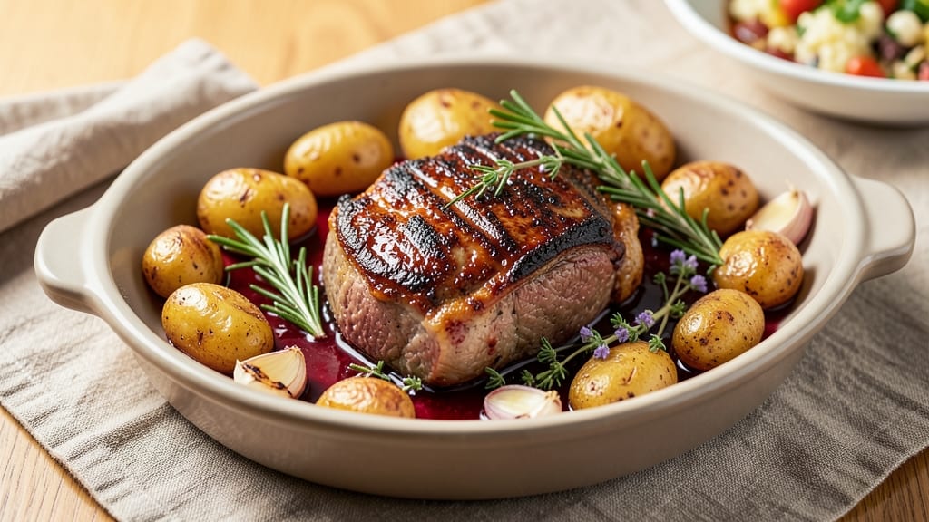 Angus Beef Roast Crock Pot Recipe: Deep Red Wine and Herb Braise for Fall-Apart Meat