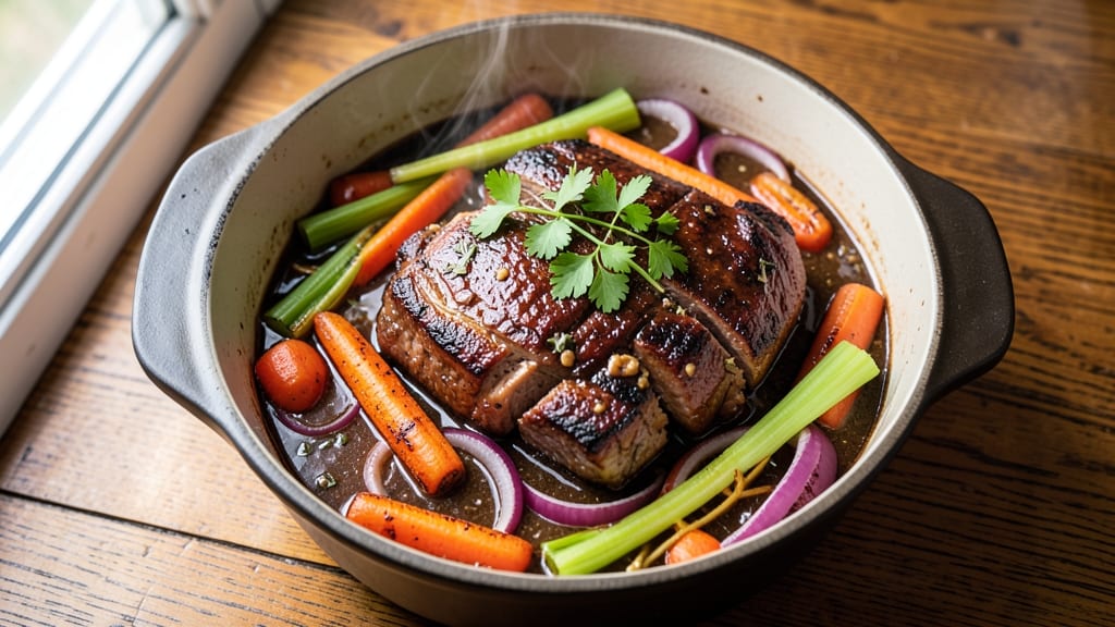 Beef and Stout Stew Recipe: Deep Malty Richness With Caramelized Roots