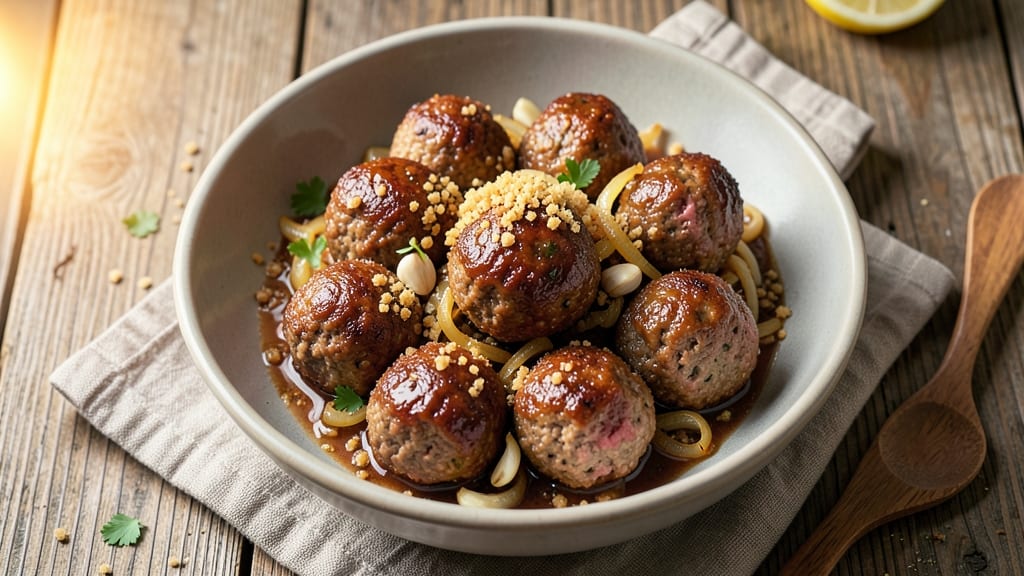 All Ground Beef Meatballs Recipe: Pan-Seared Crispy Shells With Juicy Centers
