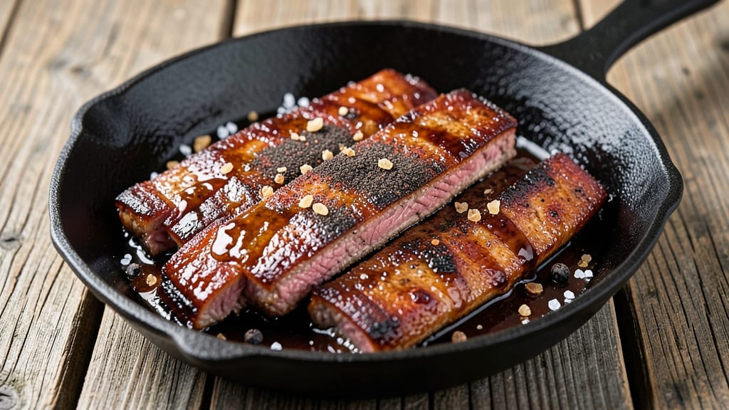 BBQ Beef Flanken Ribs Recipe: Smoky Bark Meets Buttery Threads in One Pan