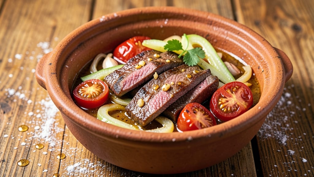 Ampalaya Con Beef Recipe: Silky Tomato Stew With Hearty Beef Threads