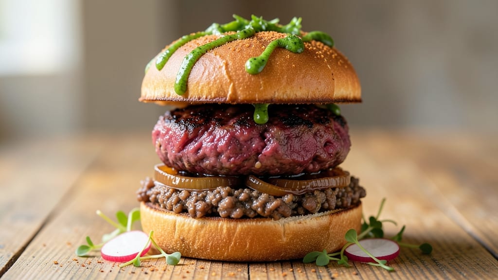 Beef and Bean Burgers Recipe: Hearty Plant-Based Patties With Umami Kick