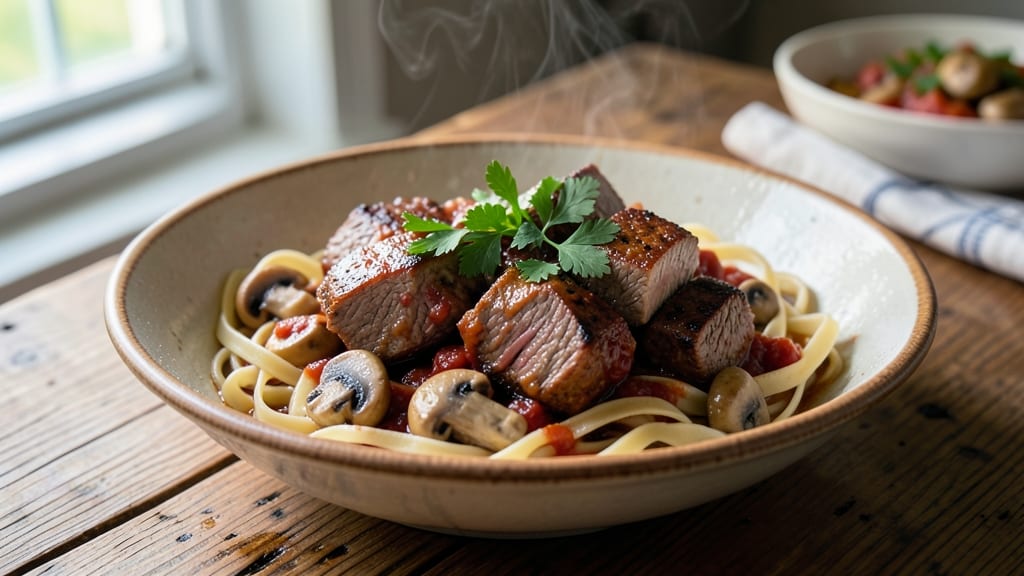 Beef and Mushroom Ragù Recipe: Deep Umami Braise With Wine-Infused Richness