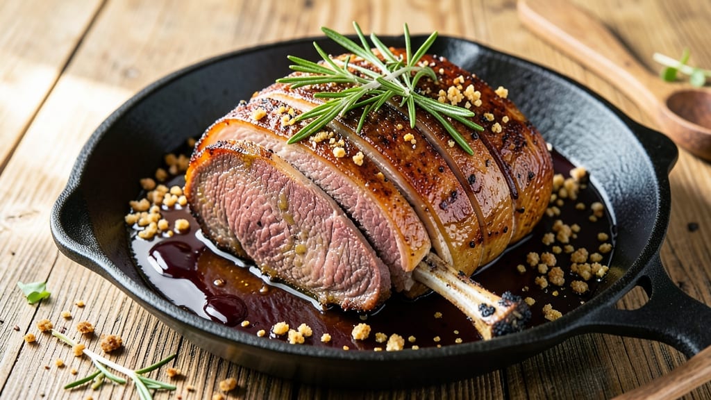 Angus Beef Rib Roast Bone-In Recipe: Reverse-Seared Crust With Juicy Pink Centers