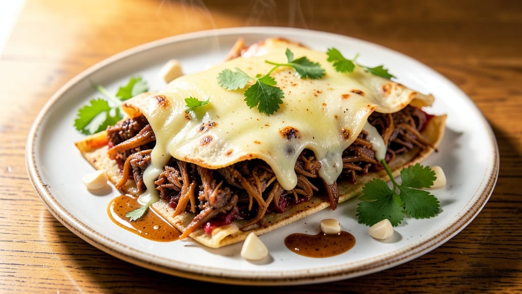 Authentic Shredded Beef Chimichanga Recipe: Crispy Tortilla Encasement With Gooey Cheese Rivers