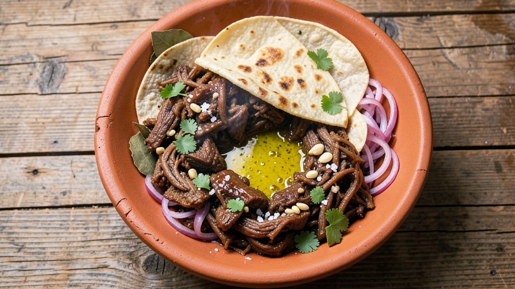 Authentic Machaca Beef Recipe: Crispy Tortilla Crunch with Spiced Vinegar Zing