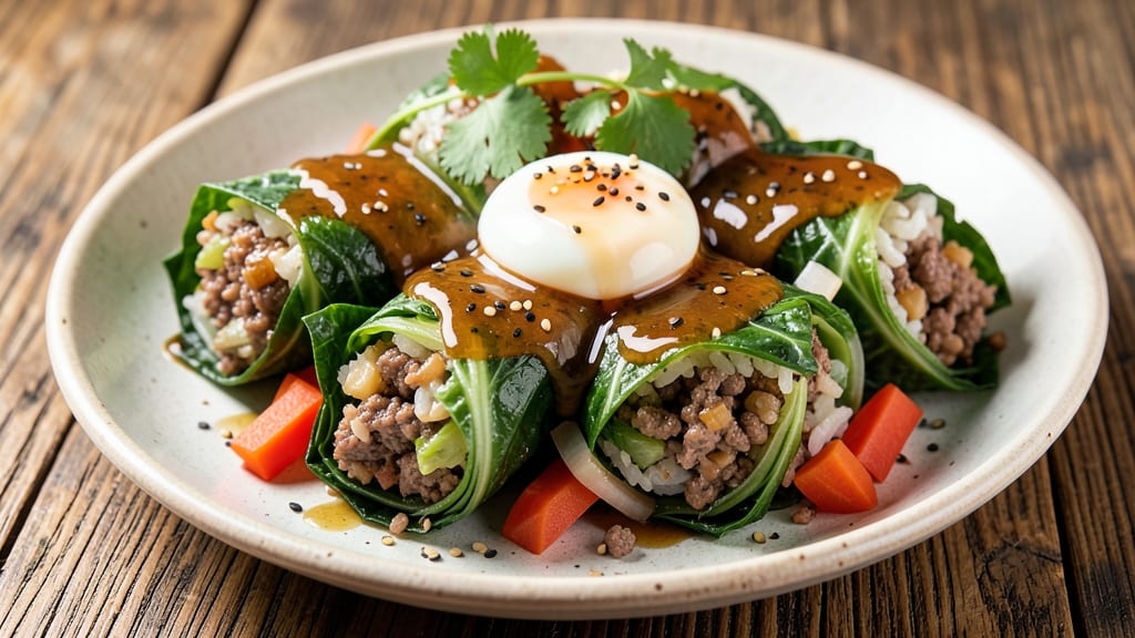 Beef, Rice, and Cabbage Rolls Recipe: Flaky Wraps Stuffed With Savory Beef and Herbed Rice