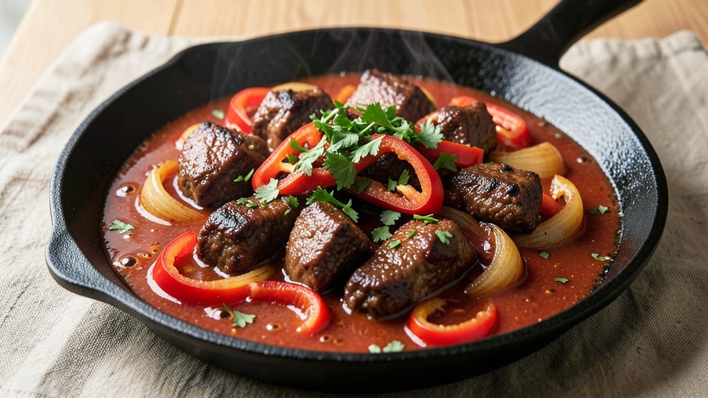 American Beef Goulash Recipe: Paprika-Kissed Beef and Peppers in One Pot