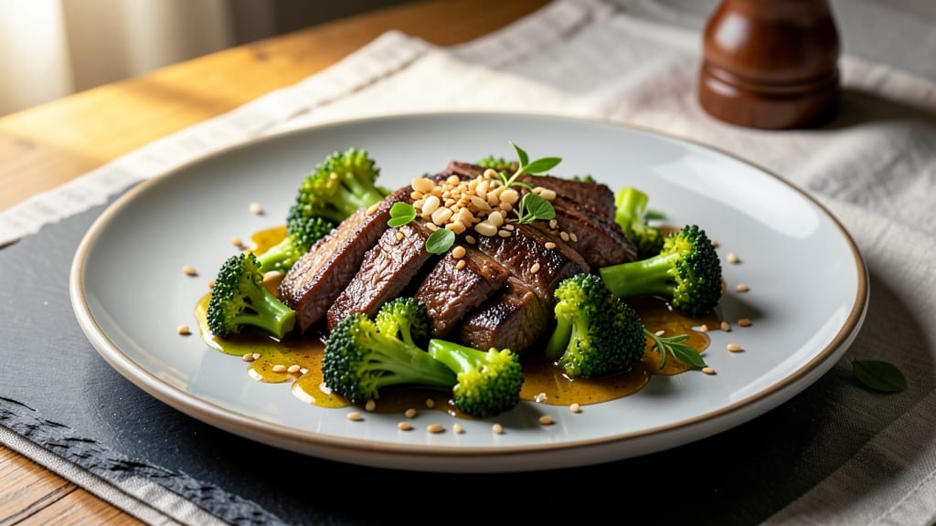 Beef and Leftover Steak with Broccoli Recipe: Wok-Fired Crunch and Silky Soy Balance