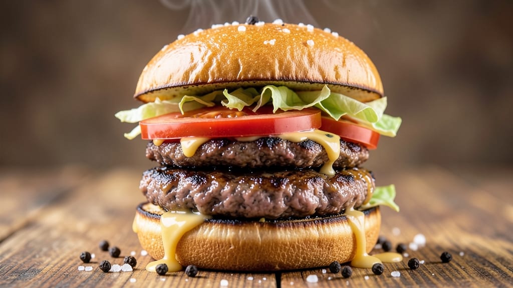 90/10 Ground Beef Burger Recipe: Smoky Char and Juicy Core Every Bite