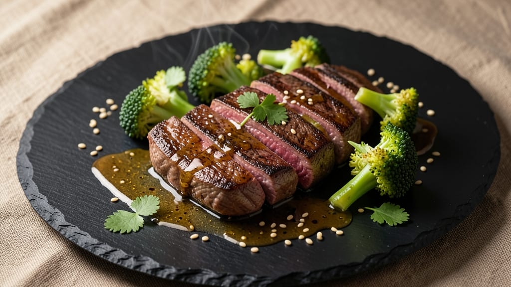 Beef and Broccoli Sirloin Steak Recipe: Wok-Sear Crisp with Silky Soy-Ginger Gloss
